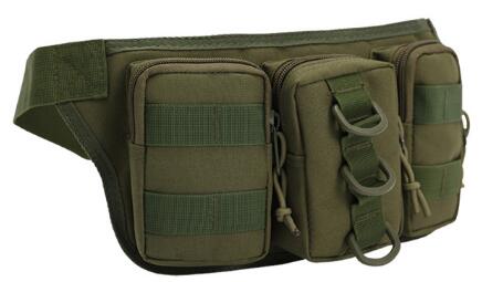 Black Hawk Commandos Waist Bag 3-Sack Portable Waterproof camouflage pack for Travel workout sports outdoor