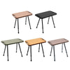 Folding Picnic Table Adjustable Height Outdoor Table Aluminium Alloy Tactical Table for Outdoor Indoor Picnic BBQ Hiking