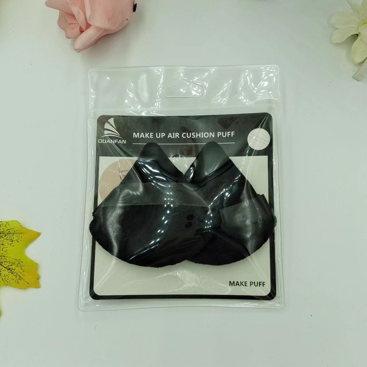 Triangle Dry Powder Puff Fiber Crystal Cotton Delicate On Makeup Beauty Tools Powder Puff