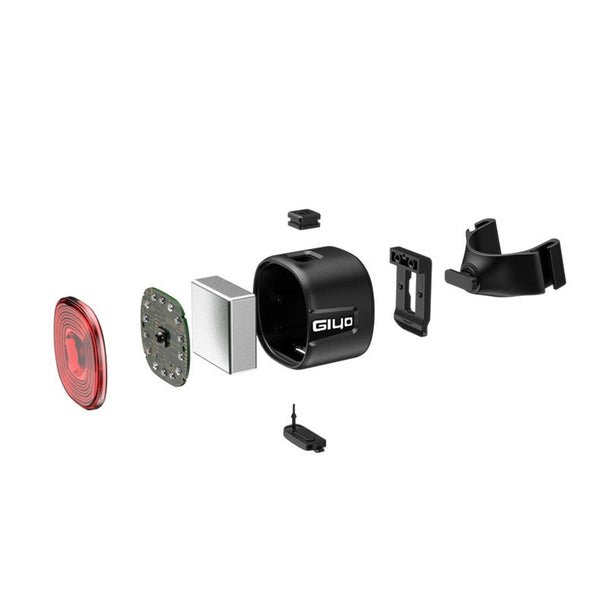 Bicycle Smart Brake Tail Light MTB Road Bike Auto Brake Sensing Light SB Rechargeable IPX6 Waterproof LED Warning Rear Lamp