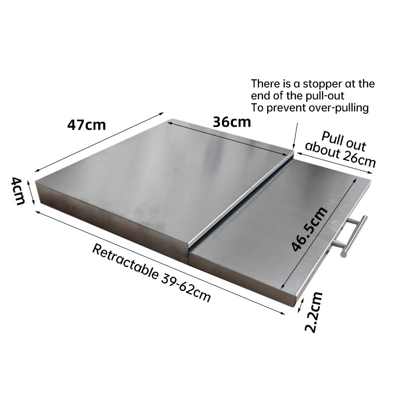 New microwave stand with pull-out drawer, coffee station, kitchen organizer - space-saving.