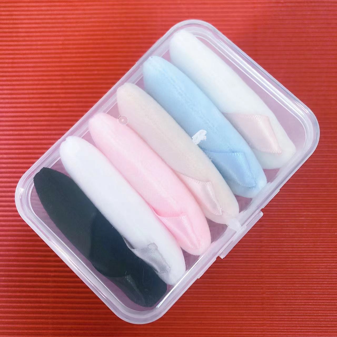 Triangle Dry Powder Puff Fiber Crystal Cotton Delicate On Makeup Beauty Tools Powder Puff