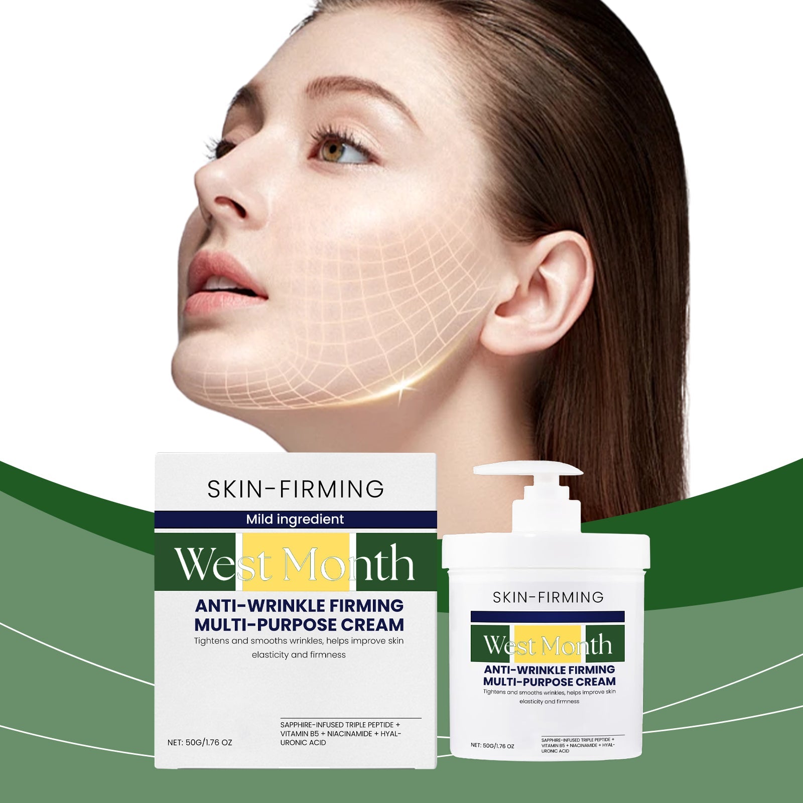 Hydrating & Firming Face Repair Gentle Moisturizing & Brightening Skin Hydrating & Moisturizing Cream