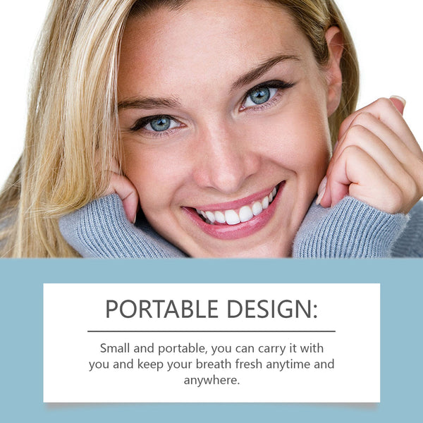 Secret Mint Oral Care Air Fresher Spray, Remove Coffee Stains And Whiten For Healthy Teeth