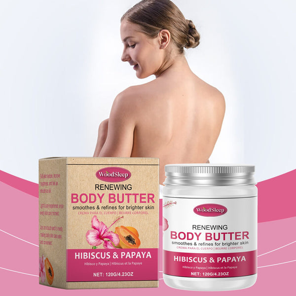 Hibiscus Flower Moisturizing Butter Moisturizer Hydrates, Nourishes And Restores Dry Skin And Softeners