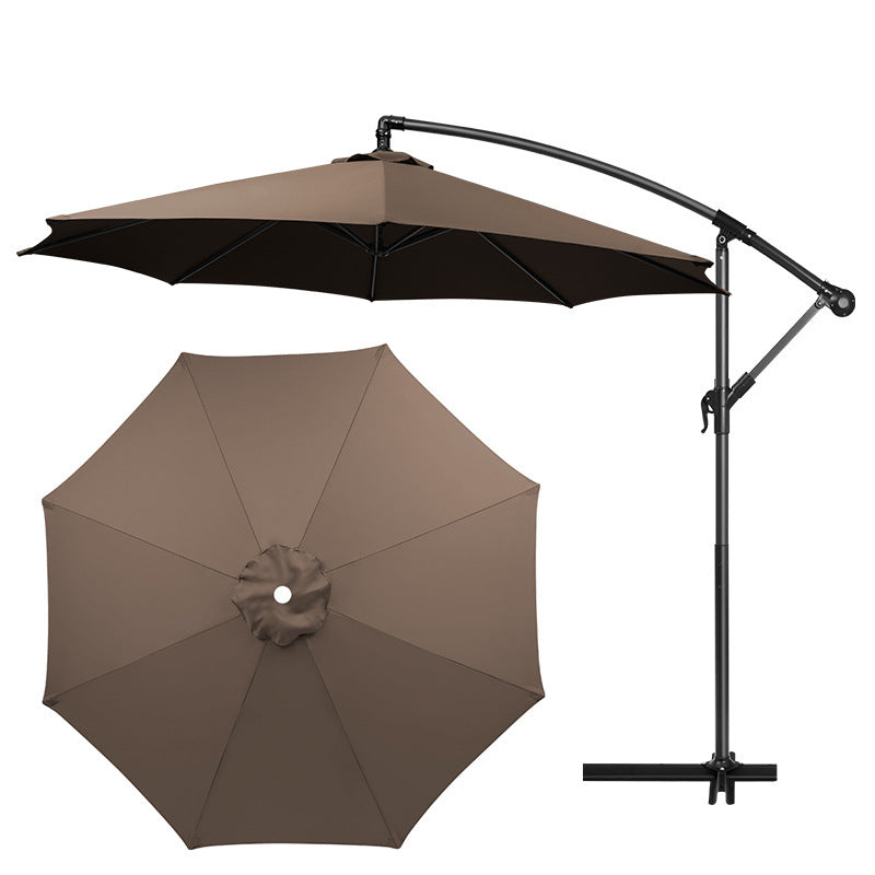 Outdoor sun umbrella advertising umbrella circular courtyard garden outdoor Roman umbrella banana umbrella