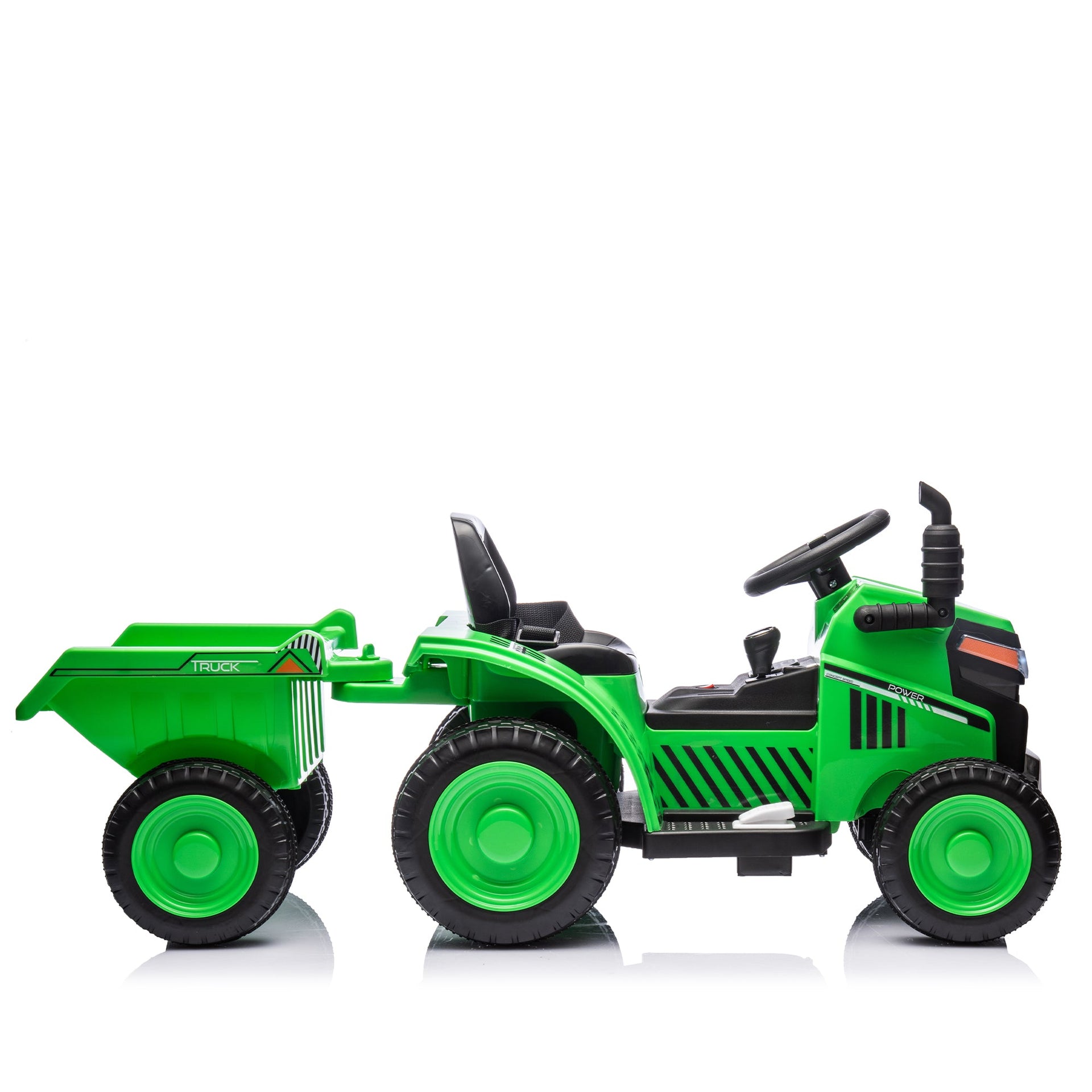 12V children ride the electric tractor 