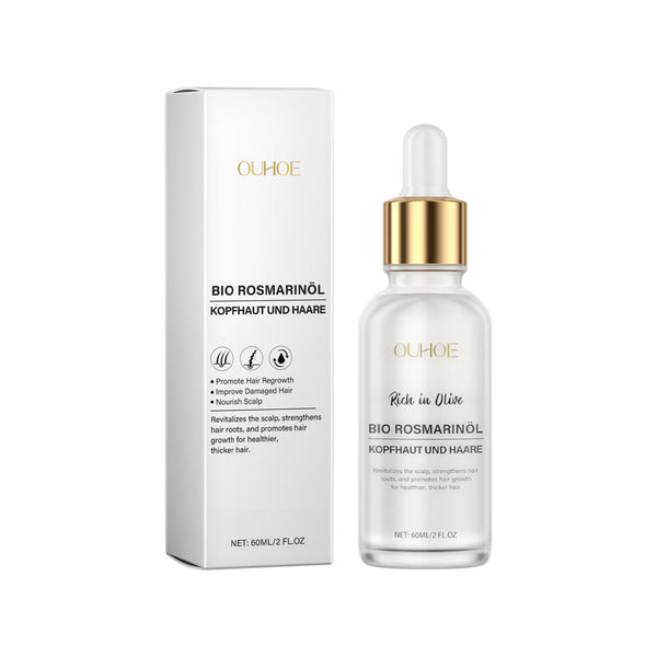 Rosemary Hair Care Essential Oil, Hydrating And Moisturizing Daily Gentle Hair Care Oil