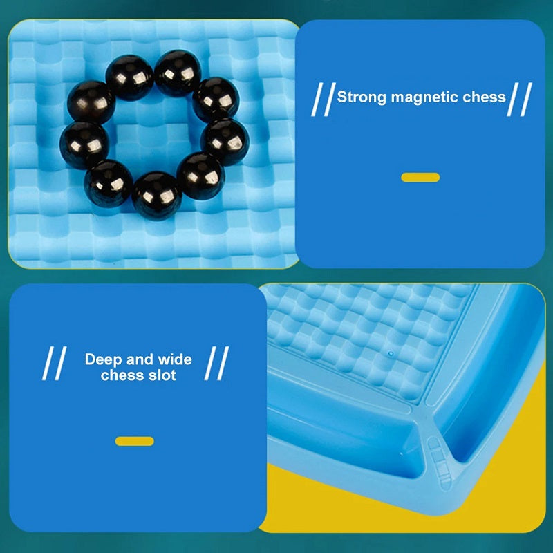 Magnetic Battle Chess Portable Magnetic Effect Chess Set Improve Creativity Logic Thinking Party Supplies for Family Reunions