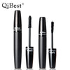 Makeup Qibest Black Tube 3D Mascara Fiber Combination Set Thick And Slender