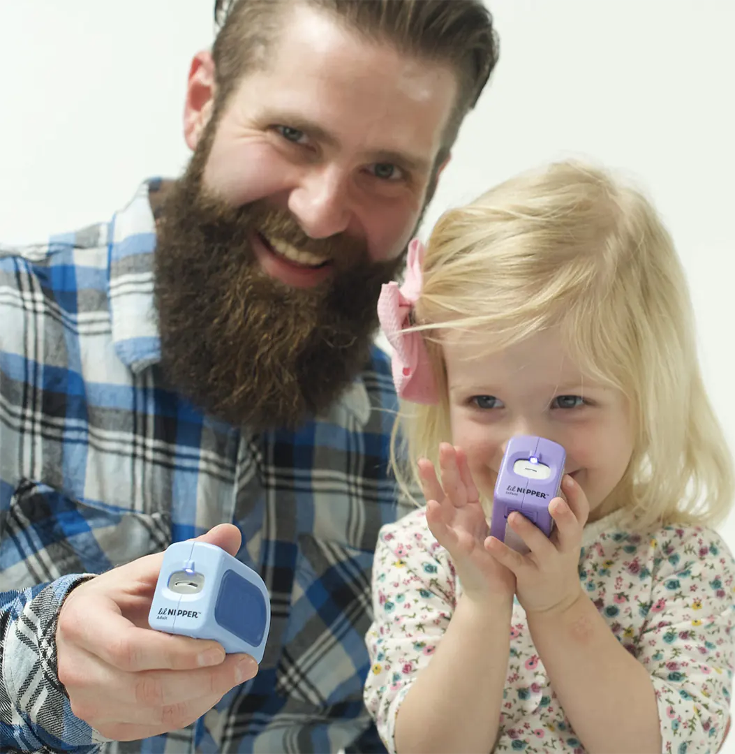 Baby Safe Electric Nail Trimmer - Infant & Toddler Size (Ages 5 & Under) - Lil Nipper