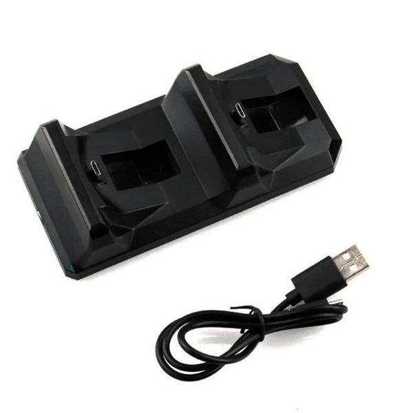 Dual USB Charging Dock Station Stand for Playstation 4 for PS4 Game Controller Digital dr