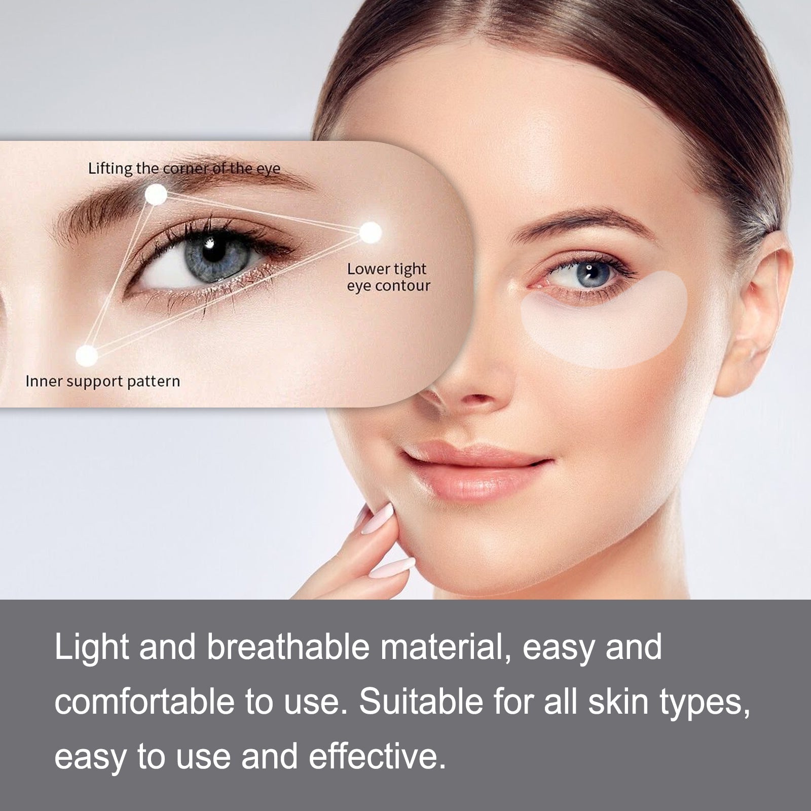 Hydrolyzed Collagen Eye Mask Firming, Lightening And Repairing Eye Lines And Dark Circles
