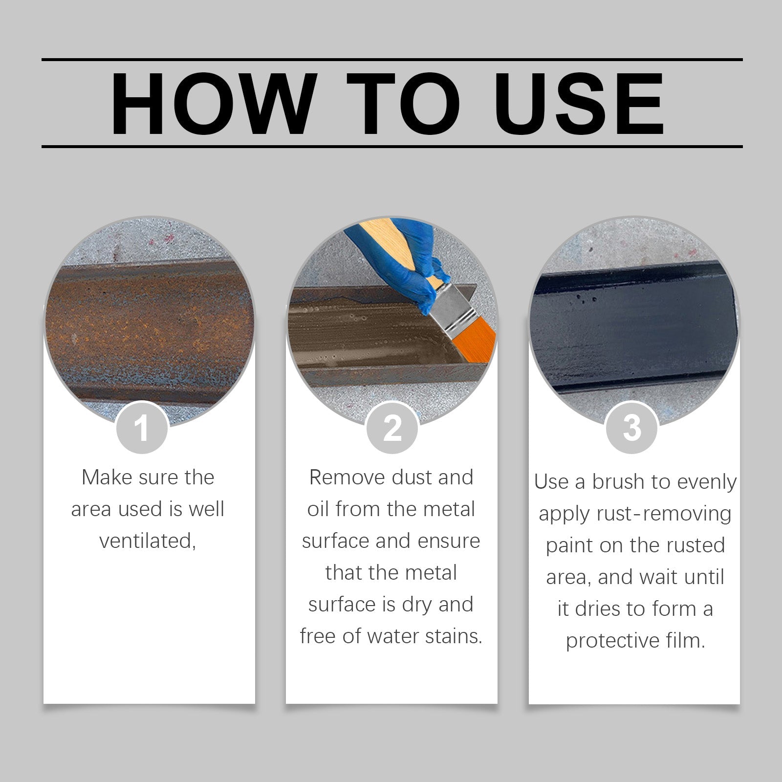 Metal Anti-Rust Metal Protective Film Metal Surface Anti-Oxidation Rust Cleaning Agent