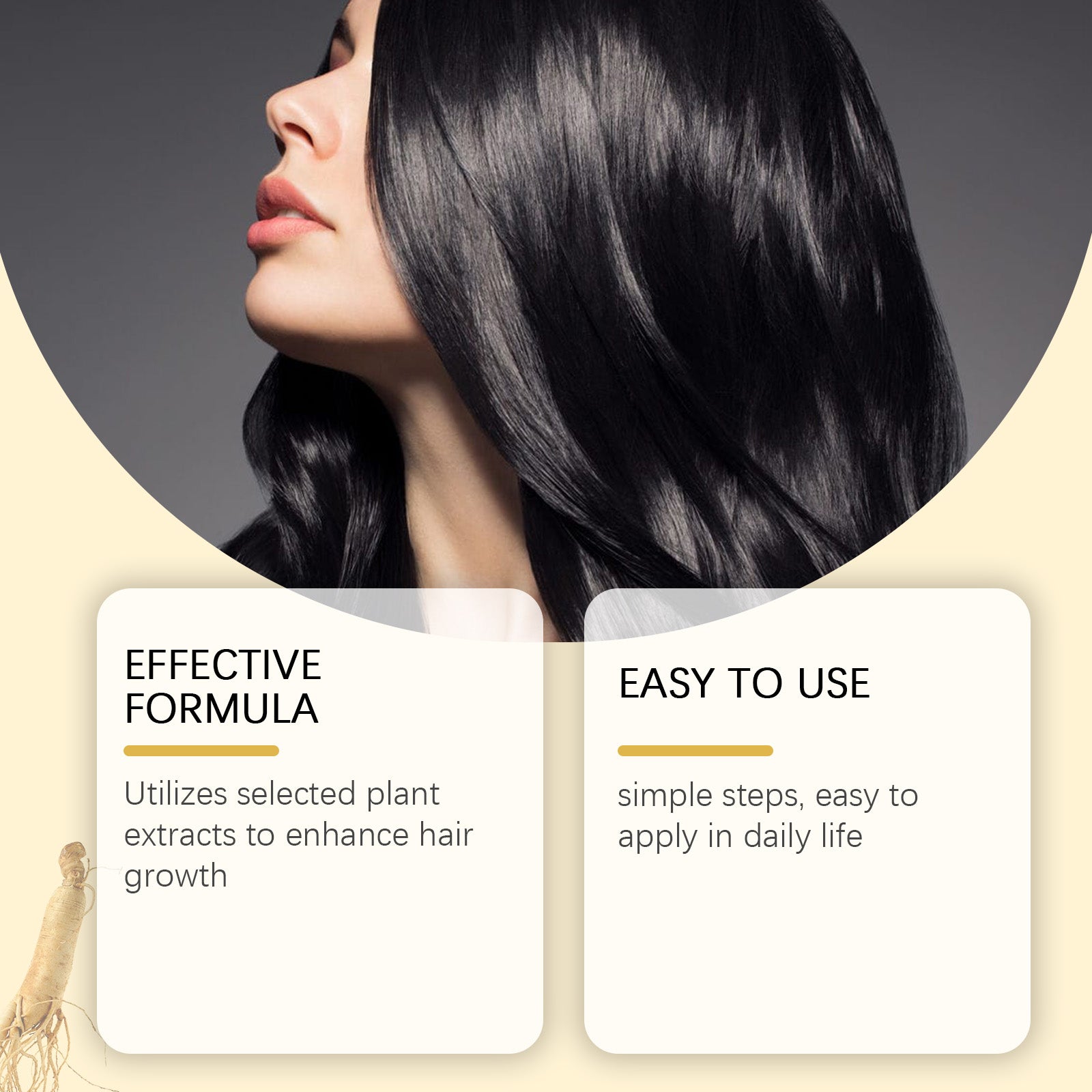 Hair Care Serum Strengthens And Nourishes Hair And Scalp Daily Massage Treatment Serum