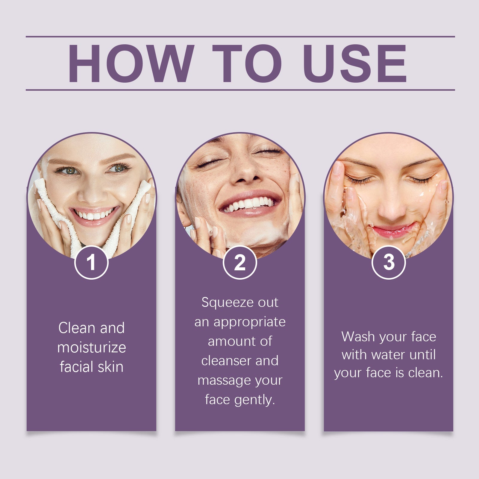 Moisturizing Cleanser Cleans Pores, Balances Oils, Refreshes And Nourishes Skin