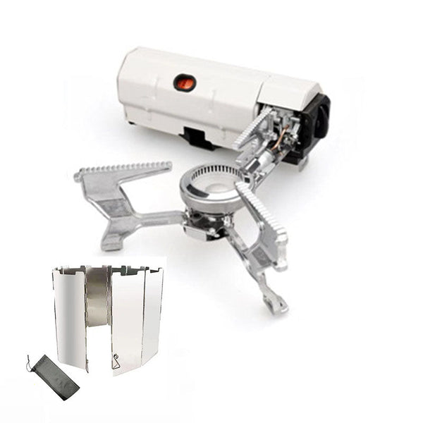 Folding Card Stove Outdoor Camping Picnic Gas Stove Portable Hotpot Stove Tea Cooker