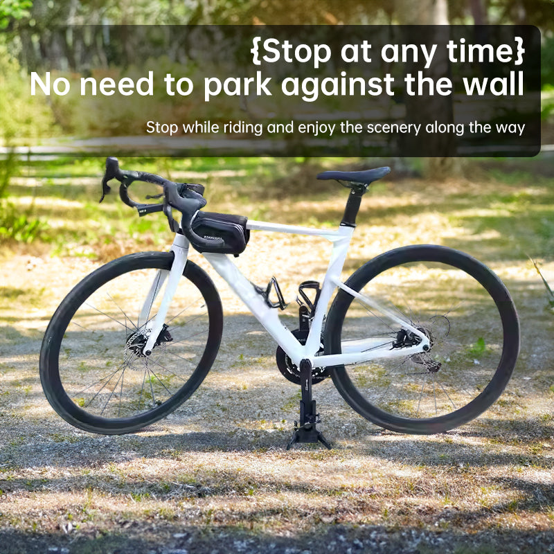 Pedal, practical frame, road bike support, bike rear parking rack, mountain bike side frame support