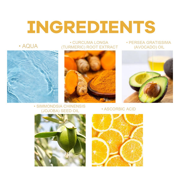 Turmeric Skin Care Set, Fresh And Clean Hydrating Oil-Control Fade Out Fine Lines Firming Haun White Treatments