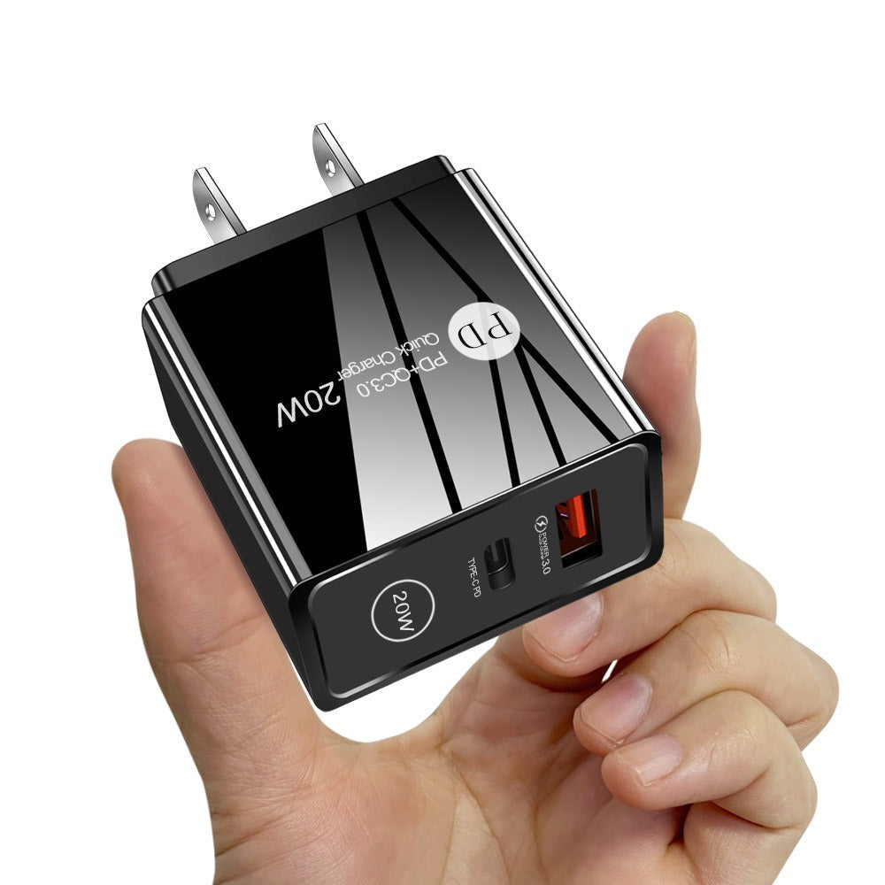 20W fast charging PD QC3.0 mobile phone charger charging head