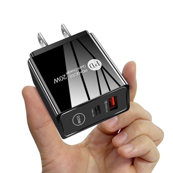 20W fast charging PD QC3.0 mobile phone charger charging head