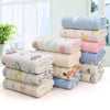 110*110cm Parent-child Baby Summer Bedding Sofa Quilt 100% Cotton Baby Blanket Child Quilt 6 Layers Muslin Swaddle for Newborns