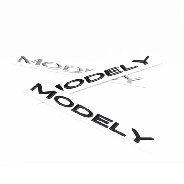 Suitable for Tesla Model Y trunk letter labeling MODEY English letter logo