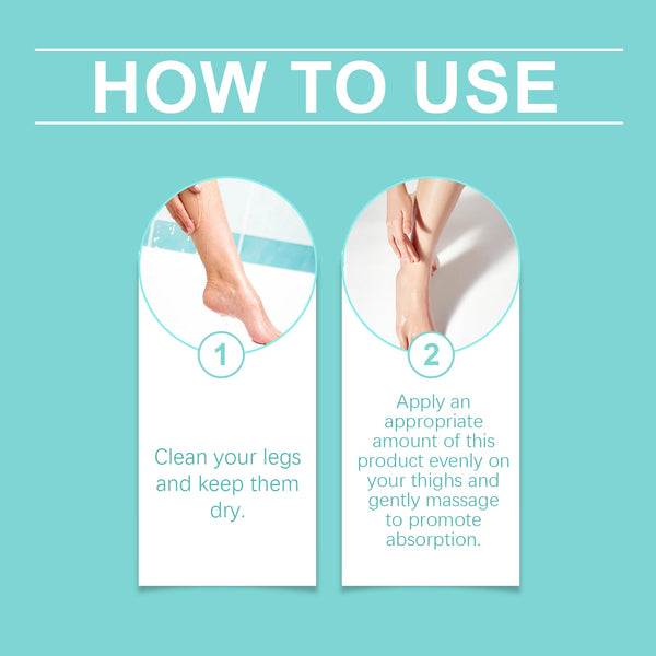 Leg Care Cream Nourishes Leg Skin Daily With Light, Non-Sticky Massage Moisturizing Cream