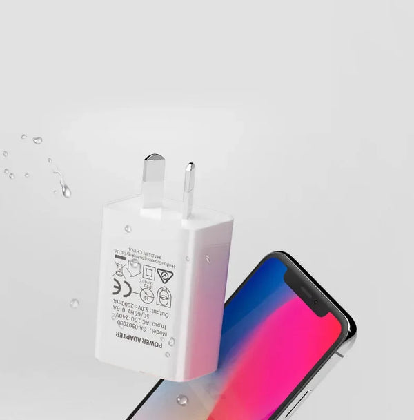 Australian Adapter 5V 1A 2A Fast Charging SAA Plug Mini USB Travel Wall Charger SAA Certified For Xiaomi huawei Phone Charge