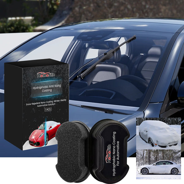 Sponge For Car Glass Hydrophobic Snow Defroster For Car Portable Deicing Cleaning Sponge