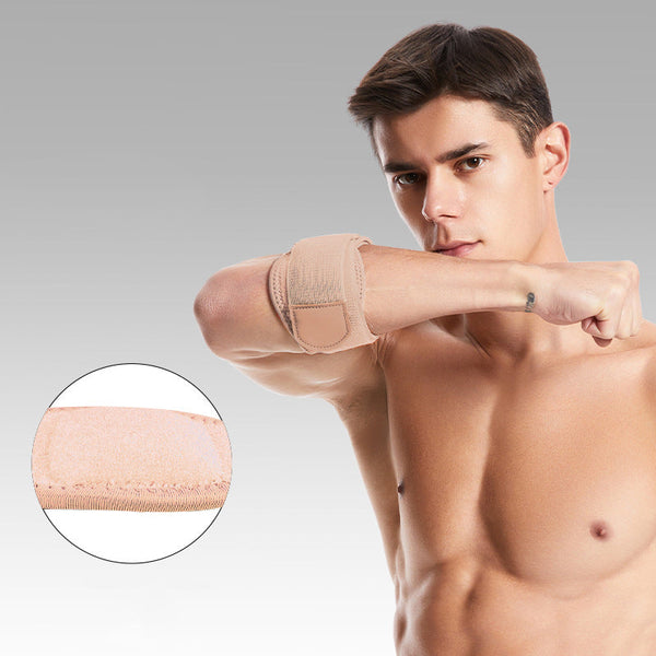 Sports elbow protection tennis badminton breathable pressurized adjustable open strap pressurized elbow protection