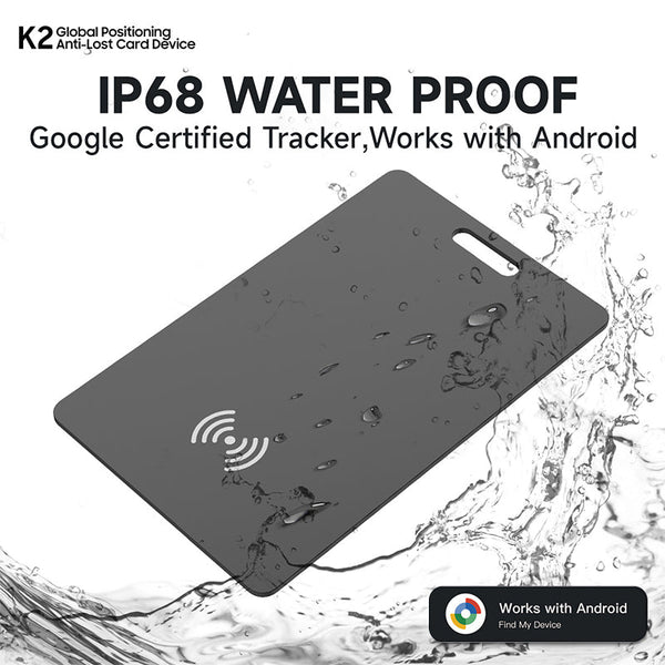 Android Bluetooth Tracker Card. Supports Google Find My. Locate keys, luggage, pets.