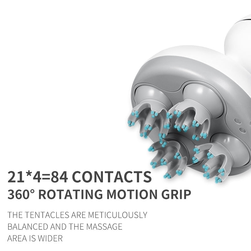 Head massager rechargeable head massager electric 3D scalp massager multifunctional head physiotherapy instrument