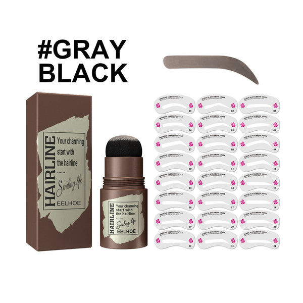 Hairline Brow Print Brow Cake Hairline Brow Print Natural Lazy Eyebrows Quick Makeup Brow Print