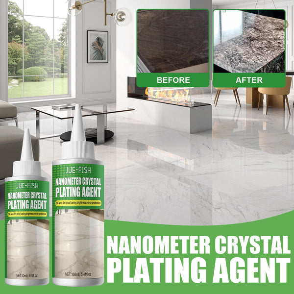 Stone Crystal Plating Agent, Marble Polishing Nano Crystalline Liquid Tile Scratches Repair Brightening Reduction