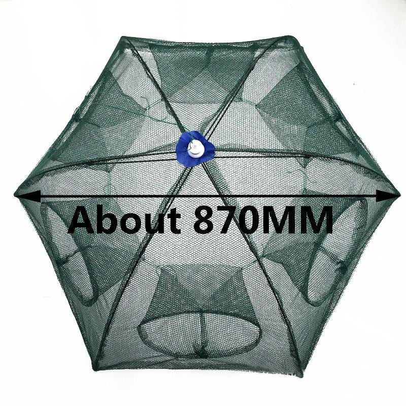 6 Hole Shrimp Catcher Trap Cages Mesh  Aquarium  Fishing Net