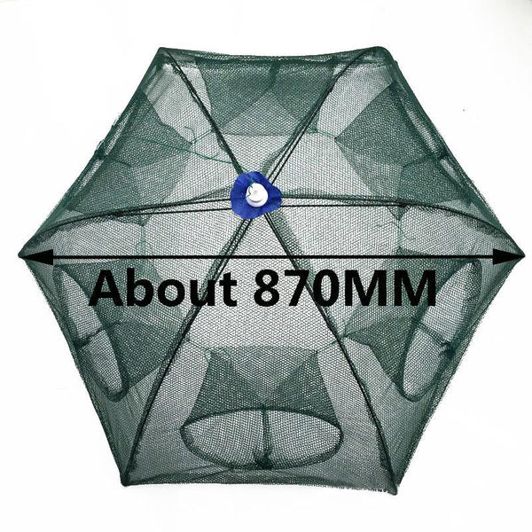 6 Hole Shrimp Catcher Trap Cages Mesh  Aquarium  Fishing Net