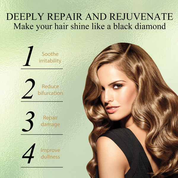 Hair Care Essential Oil, Repair Frizzy Split Ends Damaged Moisture Hair Soft And Strong Hair Care Essential Oil