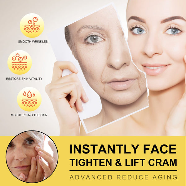 Facial Firming Cream, Lighten Fine Lines And Wrinkles, Firming And Tender Skin, Moisturizing And Brightening Anti-Aging Cream