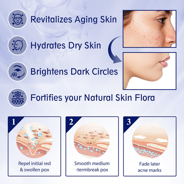 Anti-aging Vitamin C Facial Essence, Reduces Spots Acne Fine Lines, Moisturizes Facial Essence