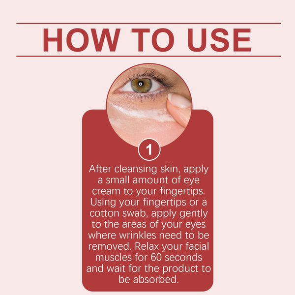 Moisturizing And Firming Eye Cream, Moisturizing And Brightening Eye Repair And Reducing Dry Lines Eye Cream