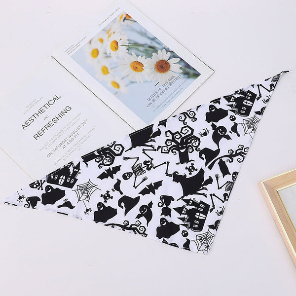 Pet Bandana for Dogs and Cats - Thanksgiving, Christmas, Halloween Pet Triangle Scarf Bib