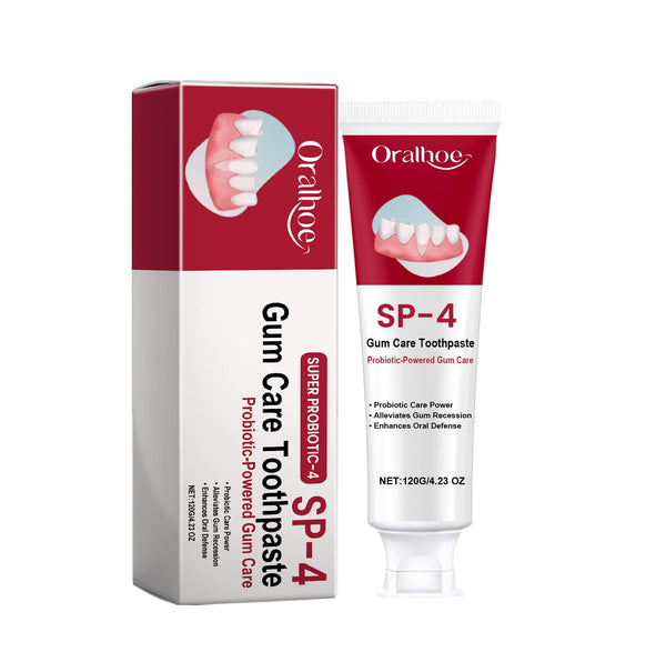Gum Care Toothpaste Gently Brightening Teeth, Cleaning Yellow Stains And Improving Tooth Enamel