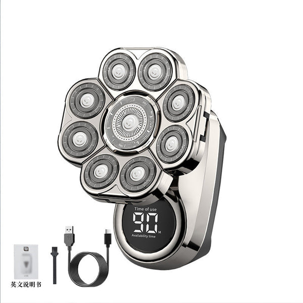 High power hair clipper for charging shaving heads and haircuts for men with long battery life