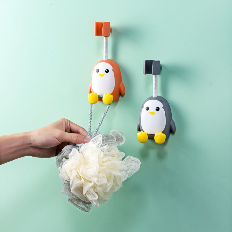 Penguin Shower Bracket Universal Adjustment Bathroom Shower Holder Shower Head Nozzle Fixing Bracket