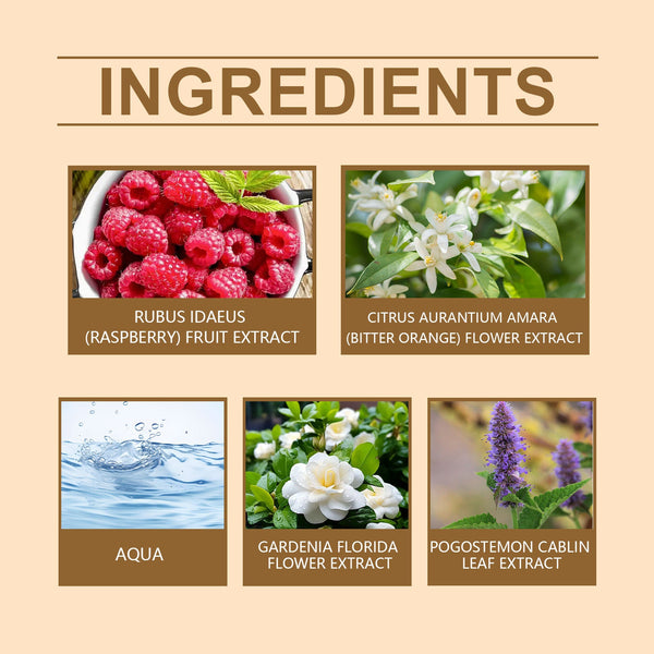 Elegant Perfume, Lasting Fragrance Portable Bergamot Rose Elegant And Fresh Exudes A Niche Aroma