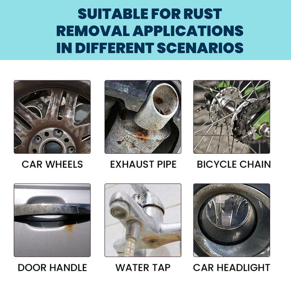 Iron Powder Remover, Strong Cleaning Reconditioning Rust Remover Spray For Car Metal Parts