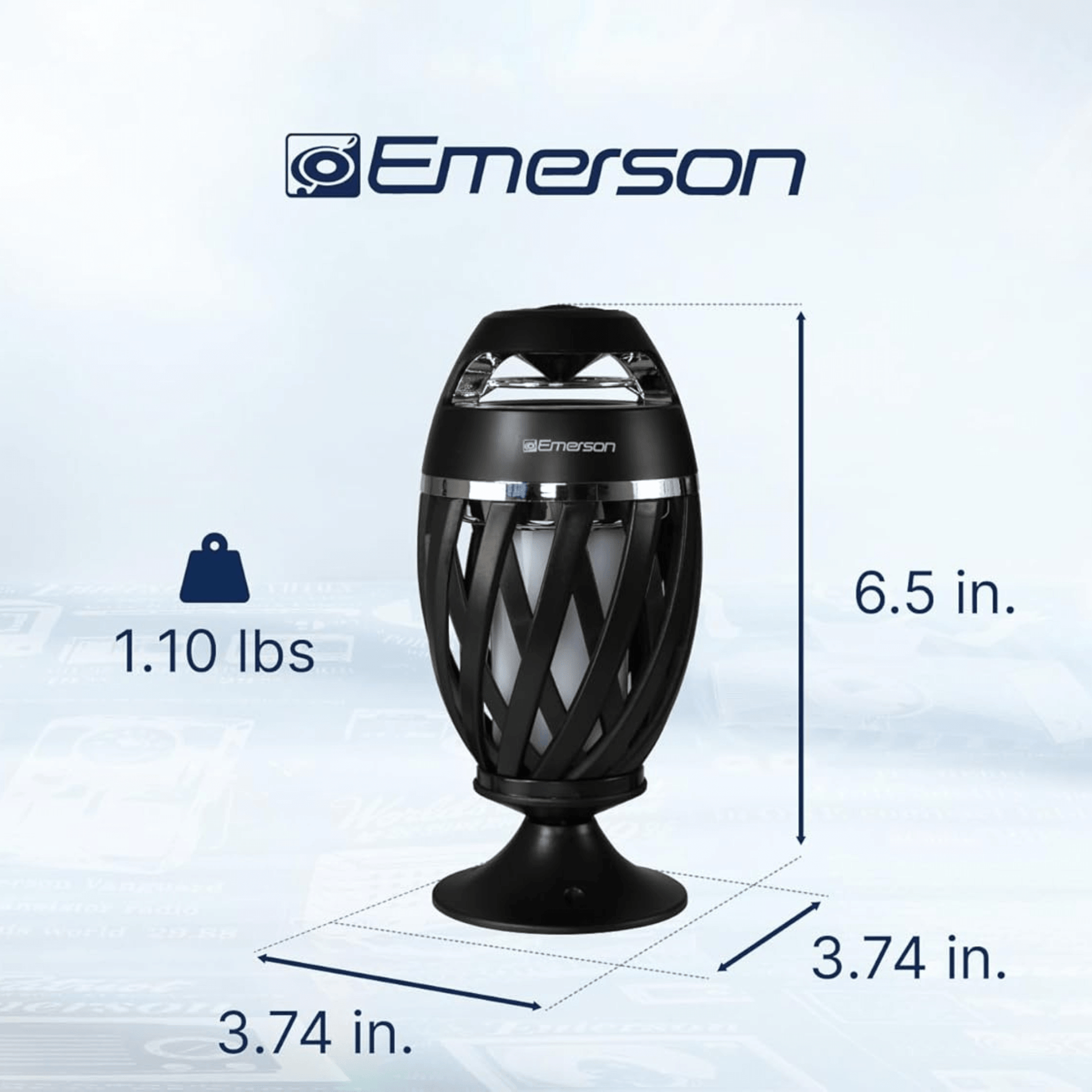 Emerson Outdoor Flame Light Bluetooth Speaker