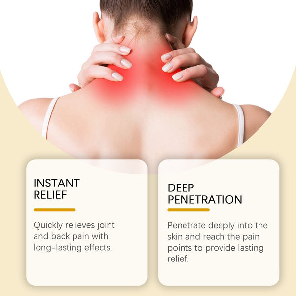 Bee Venom Neck Care Patch Herbal Ingredients For Joints, Knees, Lumbar Spine, Shoulders, Neck, Muscles And Bone Aches