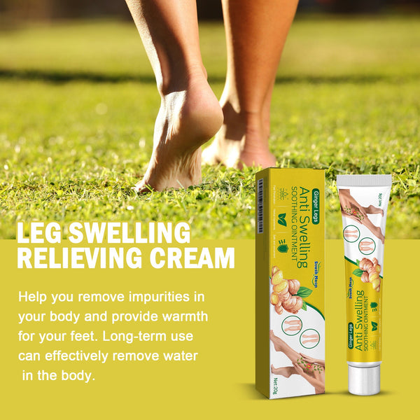 Ginger Care Cream Relieves Leg Discomfort Daily Body Massage Repair Cream